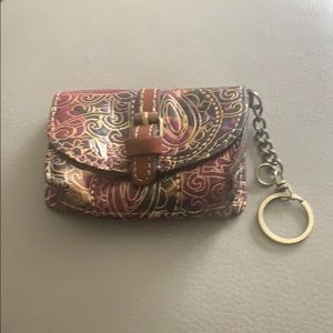 Patricia Nash coin wallet with key ring
